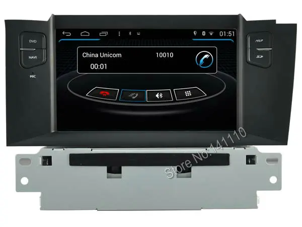 S160 4 ядра Android 4.4.4 автомобиль аудио для Citroen C4L/DS4 dvd-плеер головное устройство