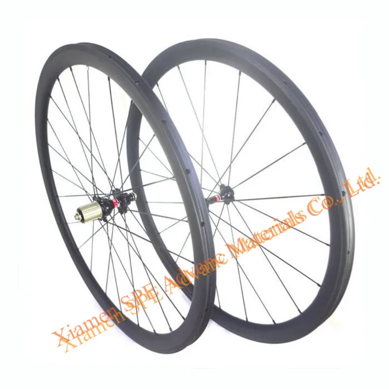 Китайские дешевые колеса Углеродные дорожные R36 ступица углеродная велосипедная