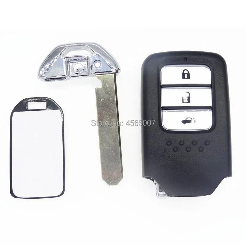 2 3 Buttons Car key smart card remote case replacement control shell for honda | Автомобили и мотоциклы
