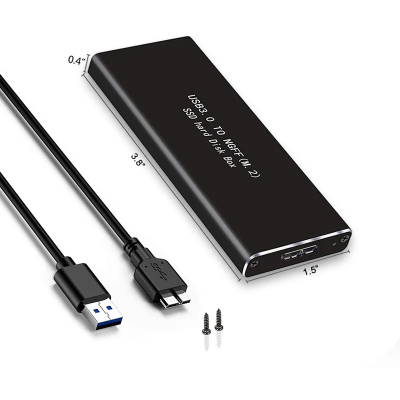 Корпус для жесткого диска M.2 к адаптеру USB 3 0 SSD корпус funda disco duro HD внешний |