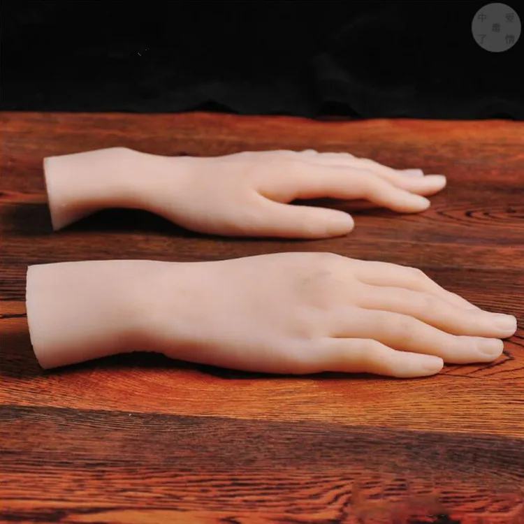 Реалистичный силиконовый манекен для мужчин демонстрации колец и ювелирных