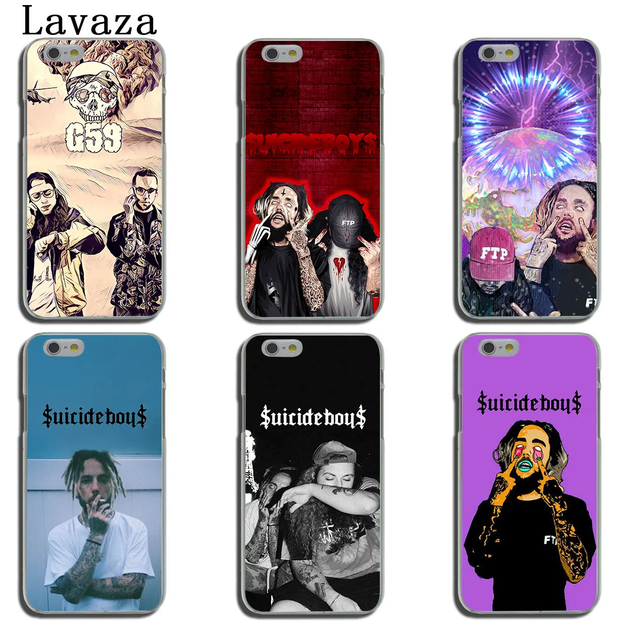 Lavaza FTP $ uicideboy Suicideboys жесткий чехол для телефона iPhone XR X XS 11 Pro Max 10 7 8 6S 5 5S SE 4S 4