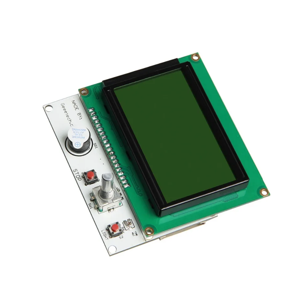 Geeetech LCD12864 прямоугольный Reprap умный контроллер для Megatronics Rambo RAMPS 1 4 Sanguinololu и
