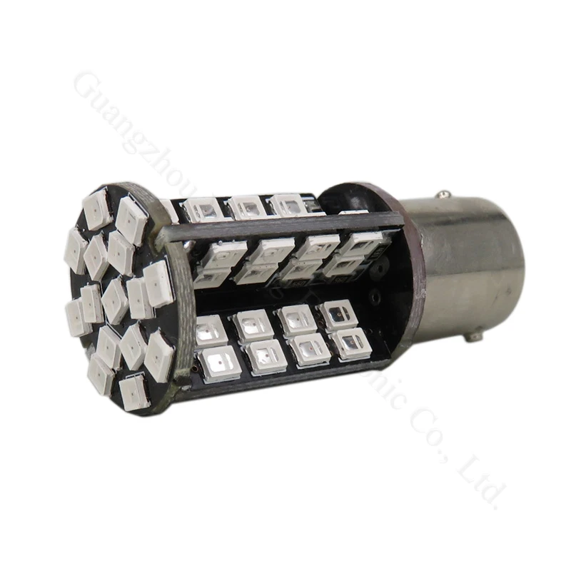 2x Шина CAN автомобиль светодиод 1156 P21W BA15S 2835 SMD реверсивная лампа двухсторонняя лампа для VOLKSWAGEN Passat B1 B2 B3 B4 B5 B6 VW