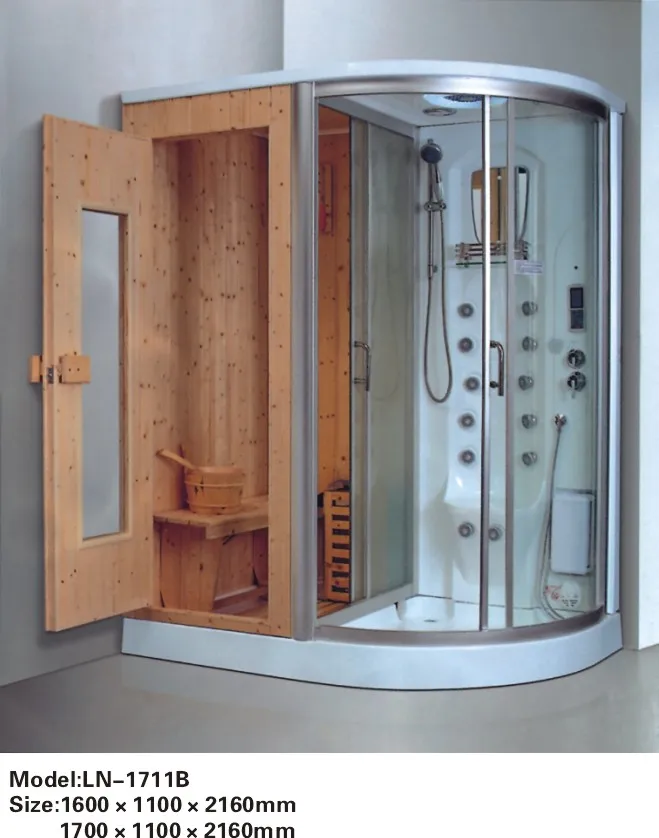 Лучшая цена секс Паровая ванная душевая комната 2 человека кабина|room cabinet|room steamroom