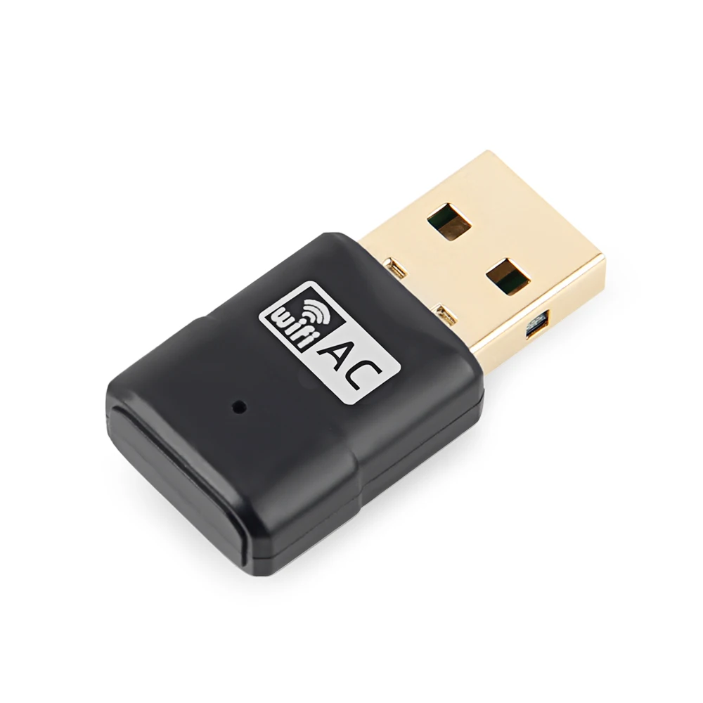 Беспроводной USB WiFi адаптер 600 Мбит Dual Band 2.4 + 5.8 ГГц Wi-Fi Телевизионные антенны 802.11AC