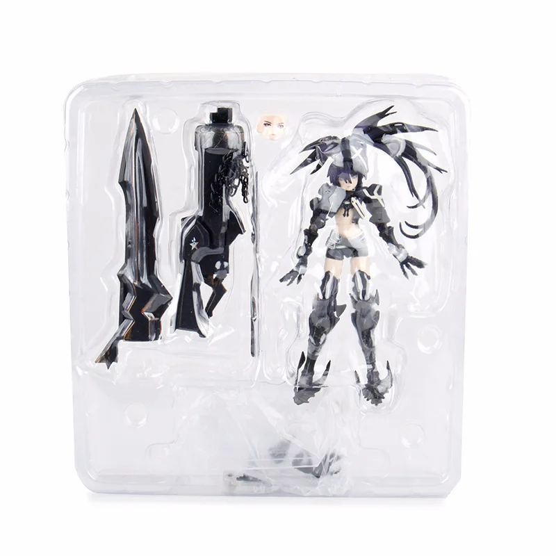 Фигурка японского аниме безумный Черный Рок шутер Figma фигурка из ПВХ