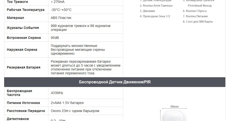 HOMSECUR Беспроводной и проводной 4G/3G/GSM LCD Домашняя сигнализация Система с тревожной кнопкой