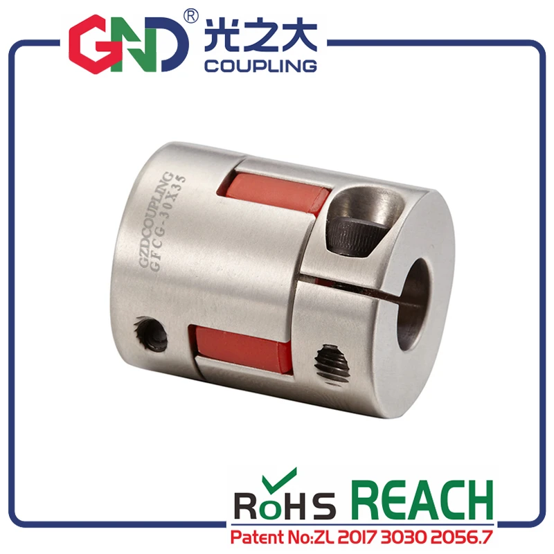 Щековая муфта Серводвигатель челюсти в форме зажима Гибкая CNC фланцевый D30x35