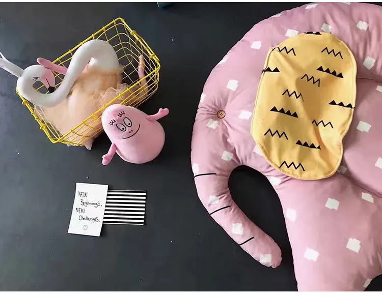 Новинка детские ковры с изображением слона зебры детский пол мультяшный коврик