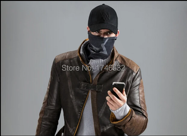 WatchDogs Aiden искусственная кожа верхняя одежда|aiden pearce|cosplay gamecostume cape |