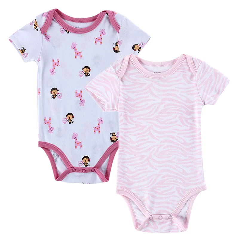 Боди для малышей боди с принтом новорожденных одежда маленьких девочек 100% хлопок