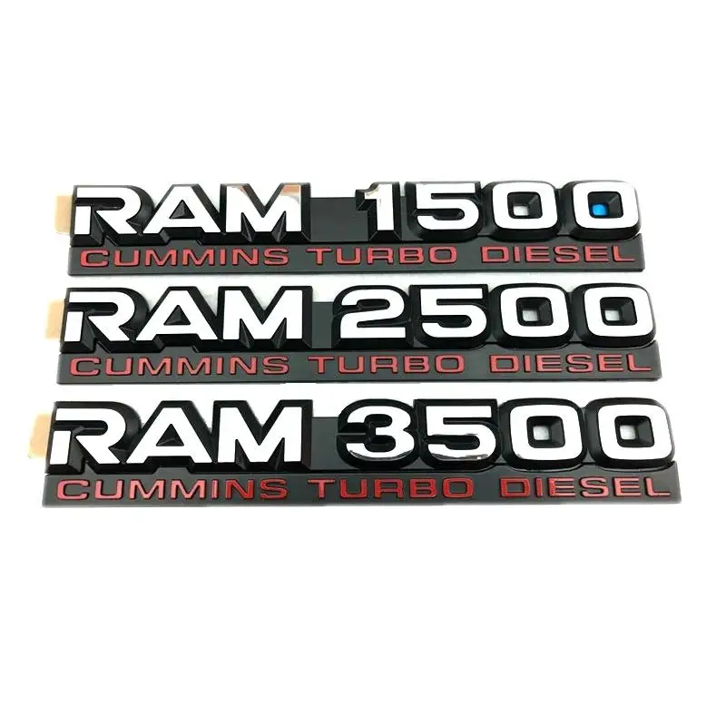 

50 шт./лот эмблема RAM1500 RAM2500 RAM3500 дизель эмблема значок Логотип