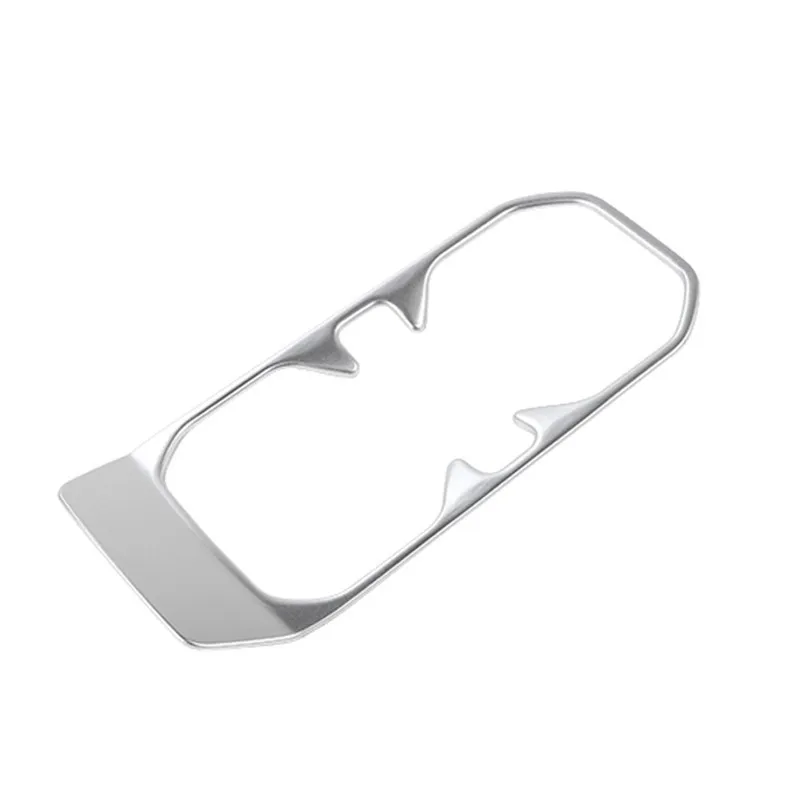 SILVER MOPAI интерьерные молдинги для Jeep Wrangler, автомобильный передний держатель для стаканов, декоративная крышка для Jeep Wrangler JL, автомобильные аксессуары - Название цвета: SILVER