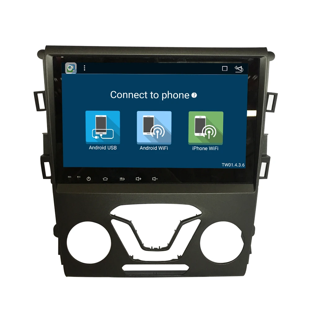 Bosstar 8-ядерный Android 7.1 сенсорный экран автомобиля GPS стерео для Ford Mondeo 2015 2016 с Bluetooth