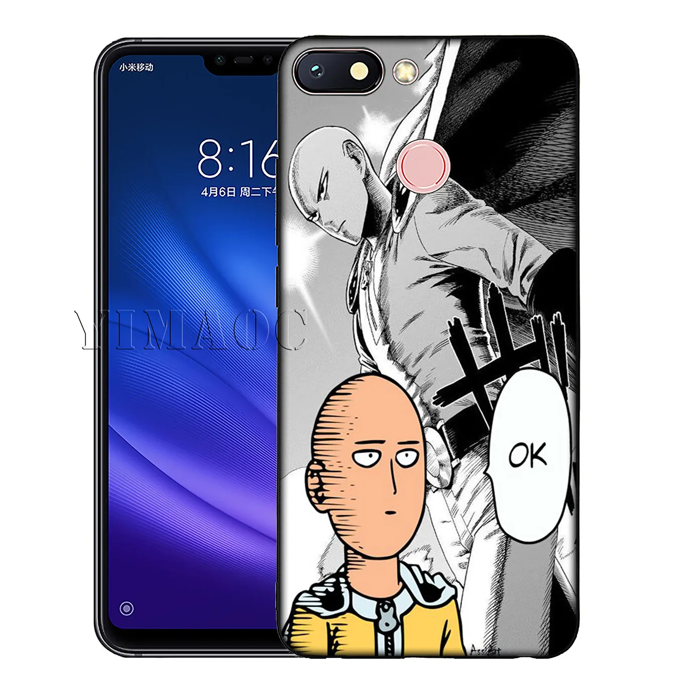 YIMAOC ONE PUNCH MAN мультяшный Мягкий силиконовый чехол для телефона Xiaomi Mi 10 9 9T CC9 CC9E 8 SE A3