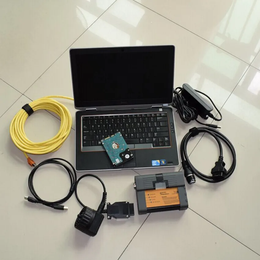

For Bmw Diagnostic Icom a2 with Computer i5 4g e6420 Hard Disk 1000gb Windows10 Newest Software Expert Mode Ready to Use