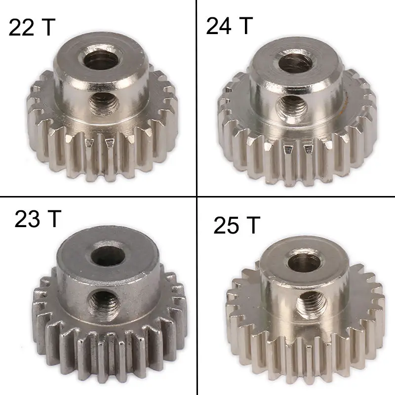Зубчатые зубчатые шестерни HSP 1:10 18T 19T 20T 21T 22T 23T 24T 25T 26T 29T для радиоуправляемого