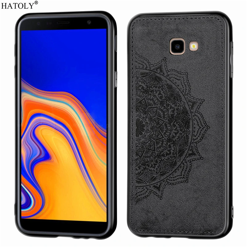 Чехол для Samsung Galaxy J4 Plus с 3D принтом тканевый чехол телефона из ТПУ J415F | Мобильные