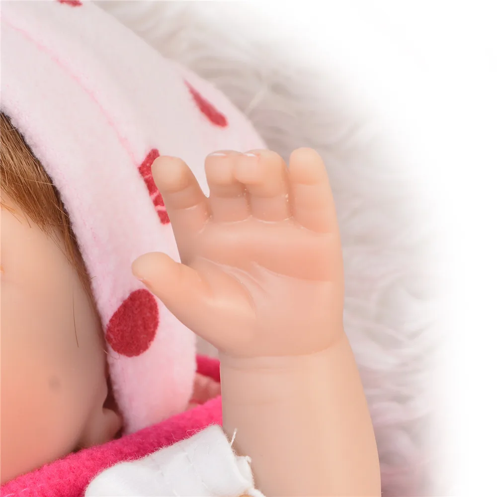 18 дюймов Bebes возрожденная менина куклы-Младенцы силиконовые Возрожденные Куклы Детские настоящие живые Игрушки для девочек новорожденных bebes bonecas