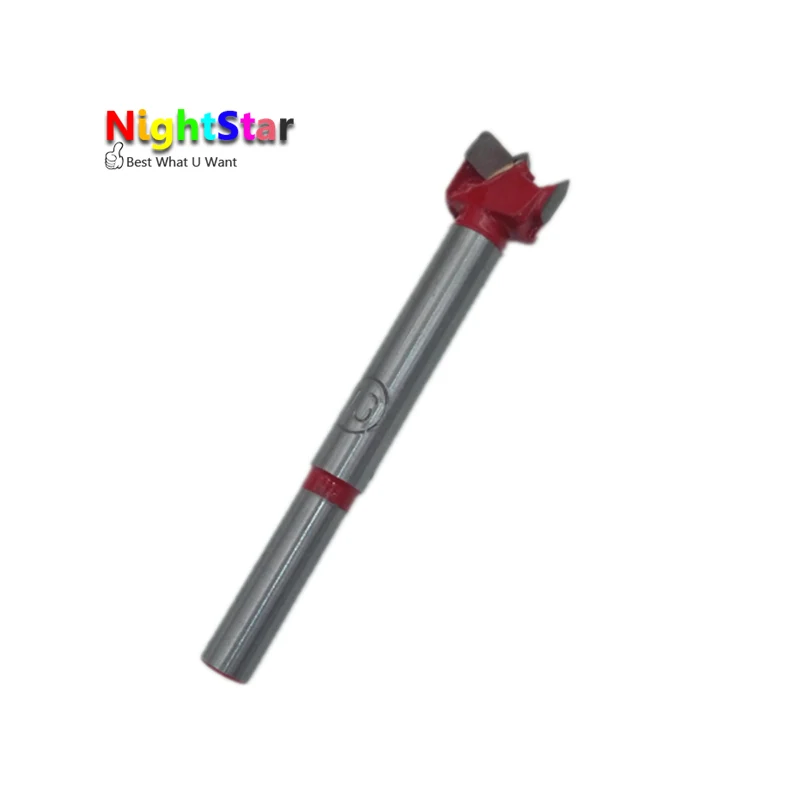 Набор сверл Forstner комплект из 16 мм шнековых насадок с круглым хвостовиком для