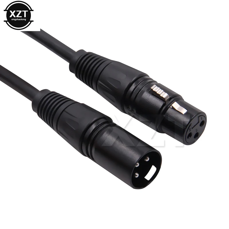 Новейший 3 м 5 6 7 10 15 20 XLR кабель штырь гнездо аудиокабель для микрофона