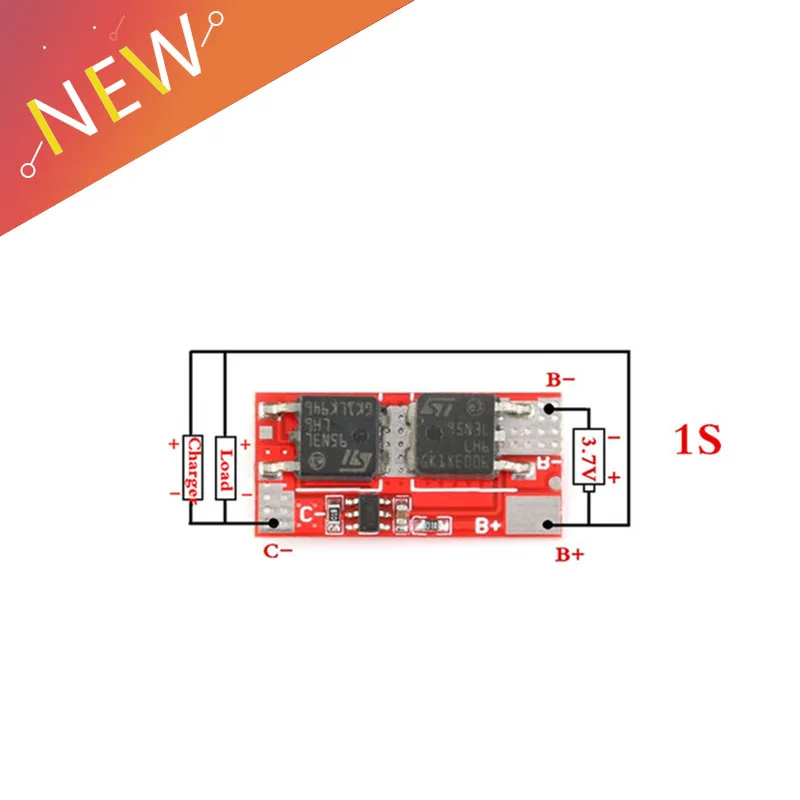 10A BMS 1S 4 2 V PCB PCM зарядное устройство зарядный модуль 18650 Li Ion Lipo литиевая батарея