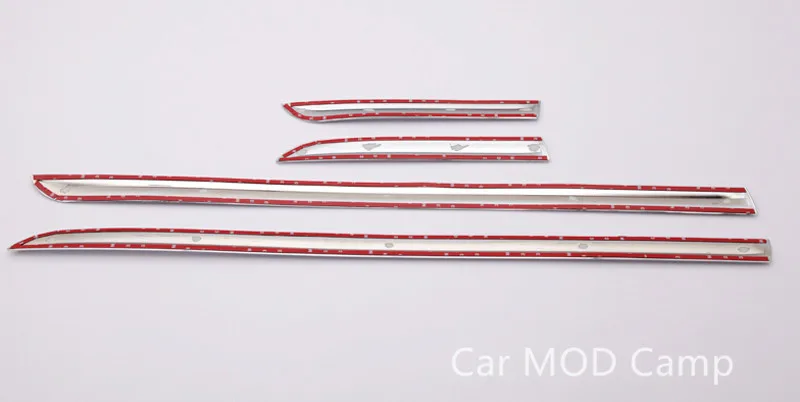 

For Toyota Land Cruiser Prado FJ150 2010-2018 ABS Chrome Exterior Car Body Molding Trim Decoration Trim 4pcs Car Styling!