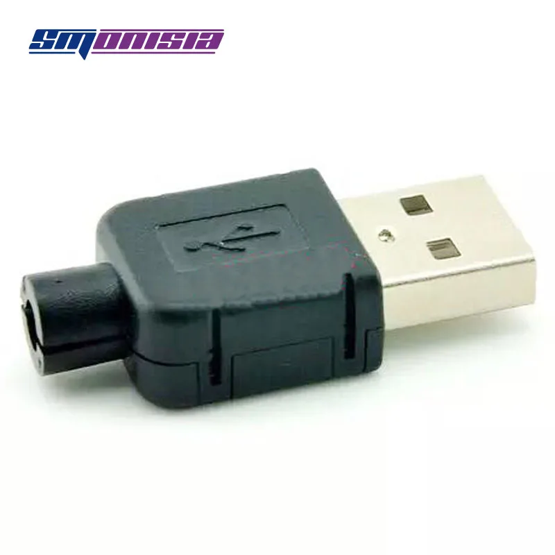 20sets Integrated Wire type AM USB Jack Plastic Shell Socket Connector Three-piece suit | Обустройство дома