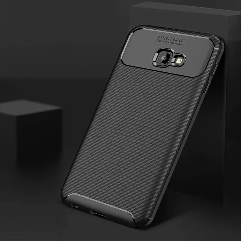 For Samsung Galaxy J4 Plus Core Case Cover Luxury Shockproof Carbon High Quality Soft TPU Silicone Back Funda | Мобильные телефоны