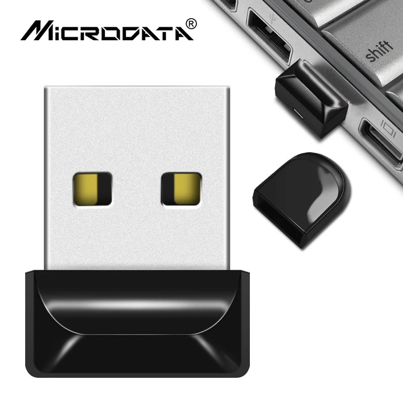 Флэш накопитель USB 100% реальный 4 ГБ 8 16 32 64 Черный Micro pen Drive флешка флэш