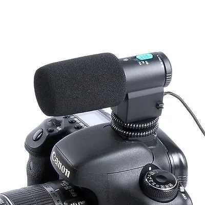 Мини Направленная Камеры Стереомикрофон Mic-109 для 3.5 мм Микрофонный Разъем