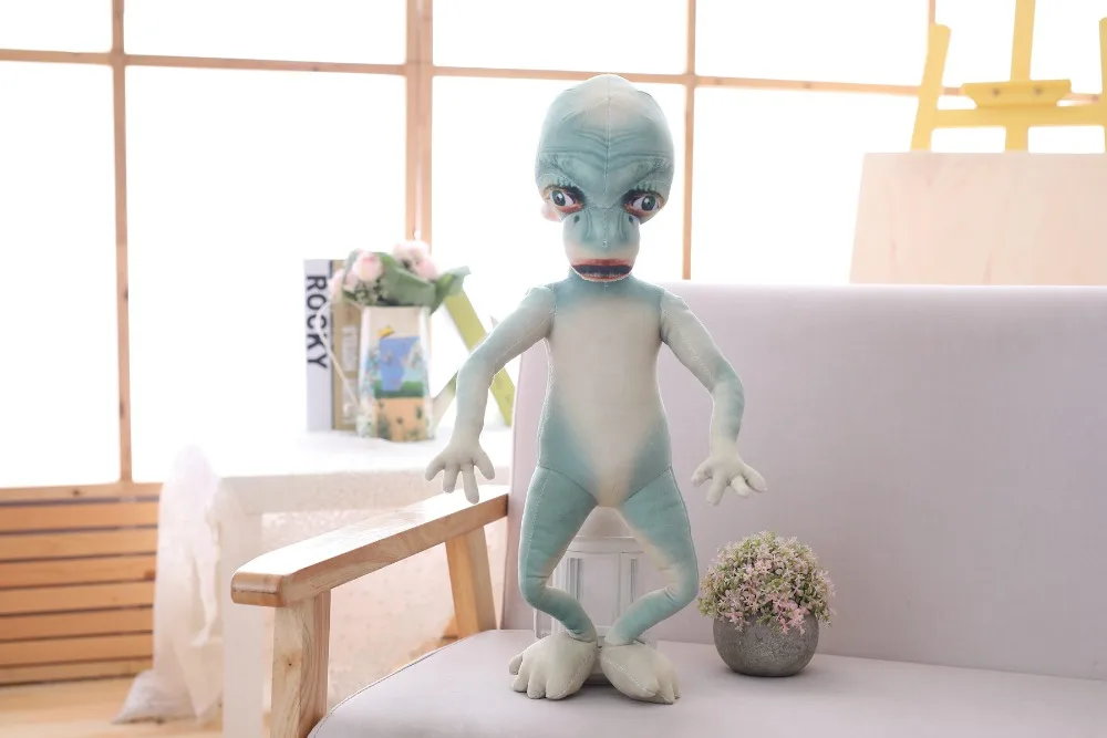 60-100 см ET Alien плюшевая игрушка хлопок мягкая сверхземная странная забавная кукла ребенок дети реалистичный подарок высокое качество
