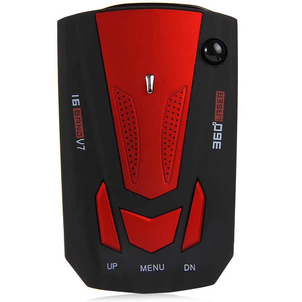 Hot Sale V7 Car Radar Detector Voice Alert Warning 16 Band Auto 360 Degrees Speed Control LED Display | Автомобили и мотоциклы