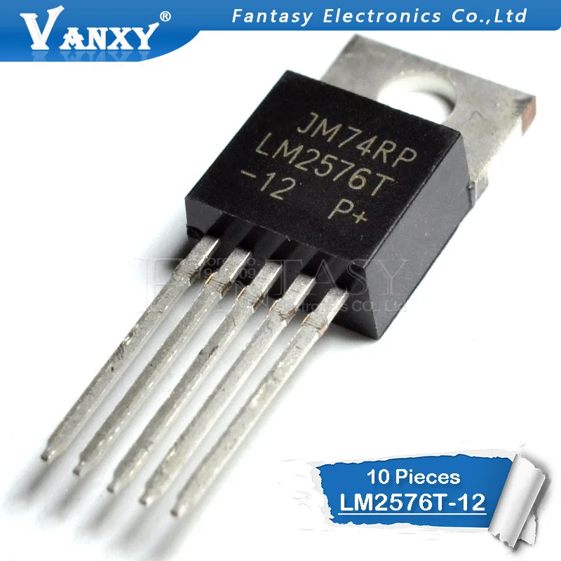 10 шт. от LM2576T-12 до LM2576-12 от-220 TO220-5 | Электронные компоненты и принадлежности