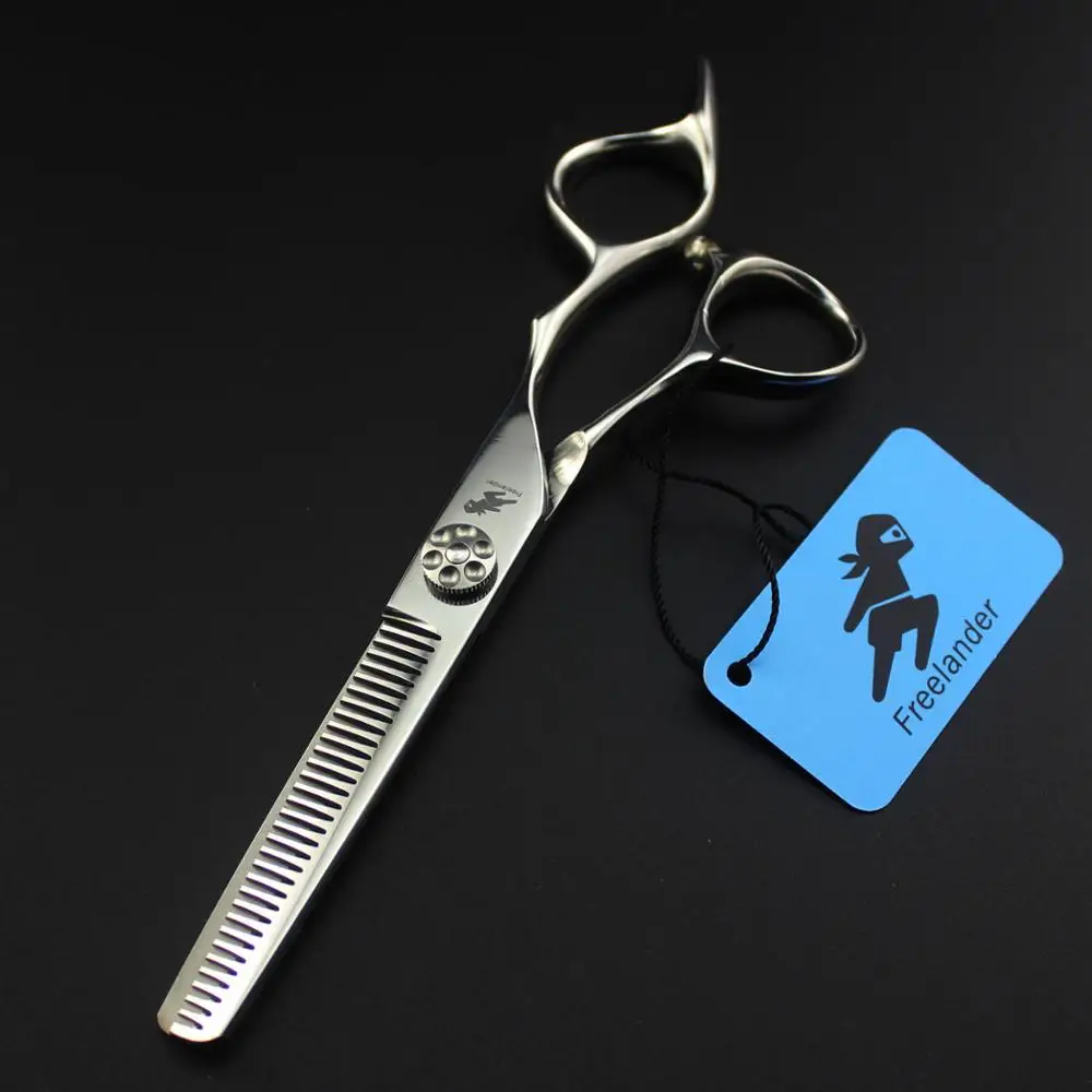 Парикмахерские ножницы 6 дюймов профессиональные с отверстиями для стрижки и