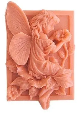 

Luyou DIY Silicone Soap Molds Flower Fairy Soft Silicone DIY Mould For Pudding Cookie Jelly Cake Cookie Handmade Soap SM060