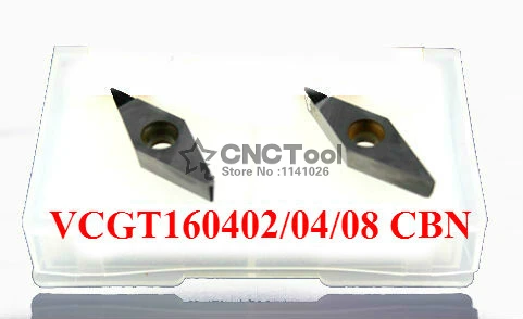 2 . VCGT160402 /VCGT160404/VCGT160408 CBN , CNC CBN