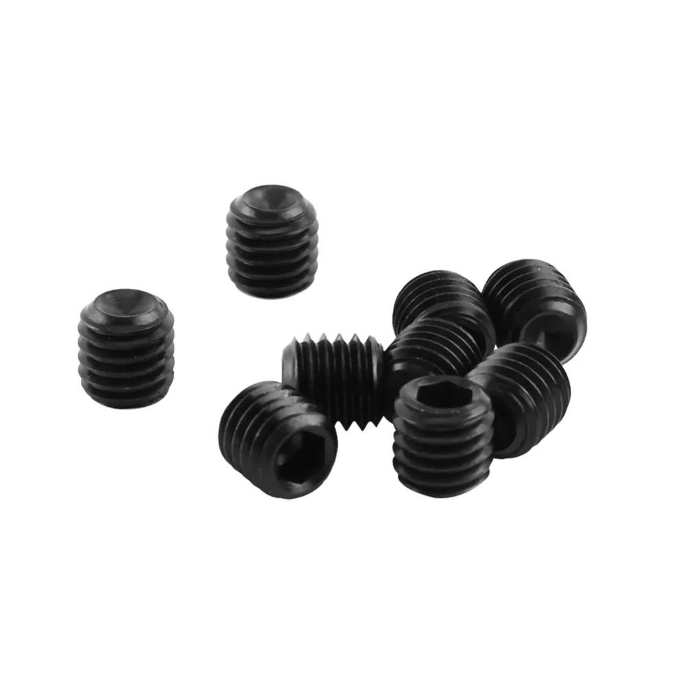 240Pcs/Set Socket Screw Allen Head Hex Set Grub Assortment Kit With Box DIN916 M3-M8 parafusos wood screws Hot Sale | Обустройство