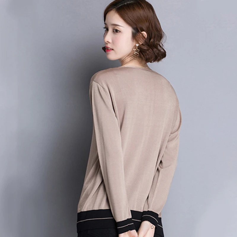 Max LuLu Winter Fashion Korean Style Vintage Wool Knitwear Womens Cotton Knitted Sweaters Striped Warm Female V Neck Pullovers | Женская