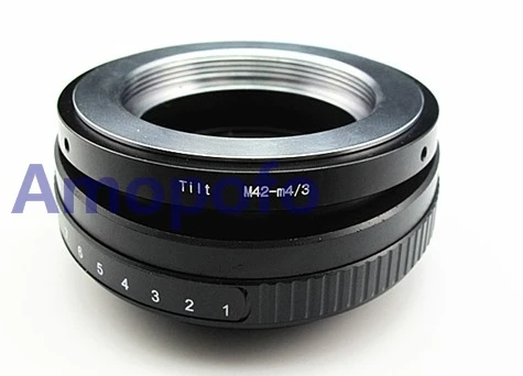 Amopofo M42 M4/3 адаптер для наклонного объектива с винтовым креплением камеры Micro Four