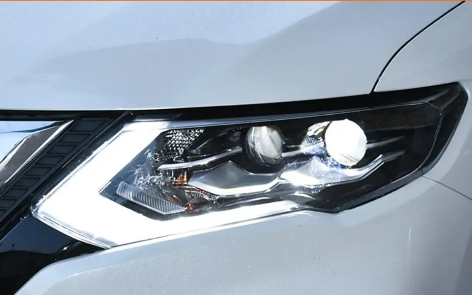 Светодиодный ные 2017 ~ 2019 автомобильный Стайлинг для nissan X Trail фасветильник Rogue trail
