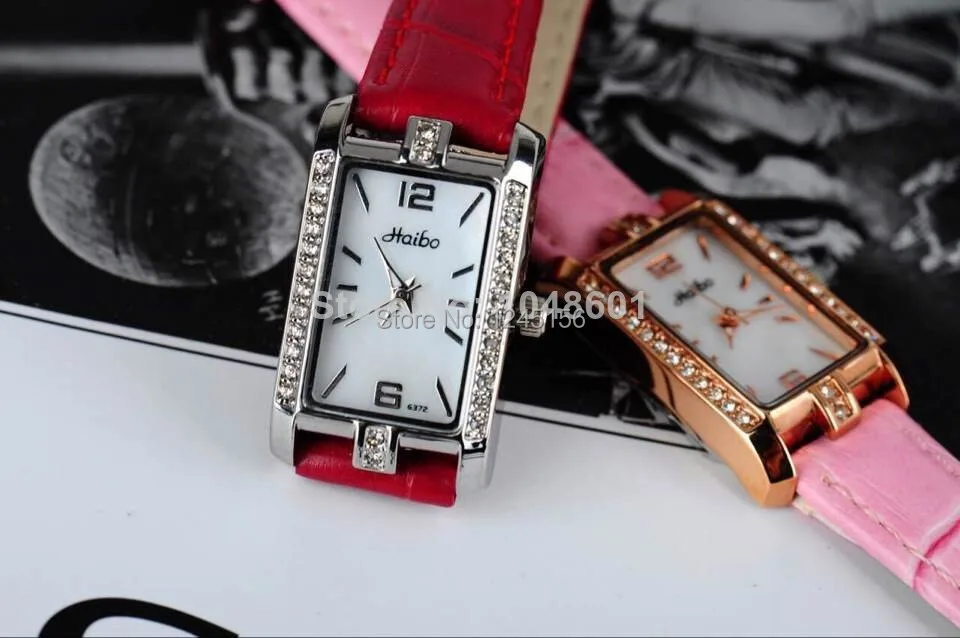 Wholesale free delivery genuine new quartz watch fashion wrist waterproof couple tables 6372 | Наручные часы