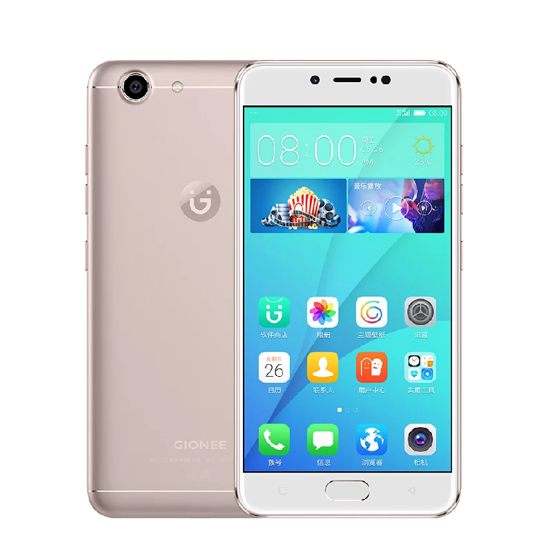 Оригинальный Новый Gionee S10C 16.0MP Фронтальная камера Android 7 1 MSM8920 4 ядра Оперативная