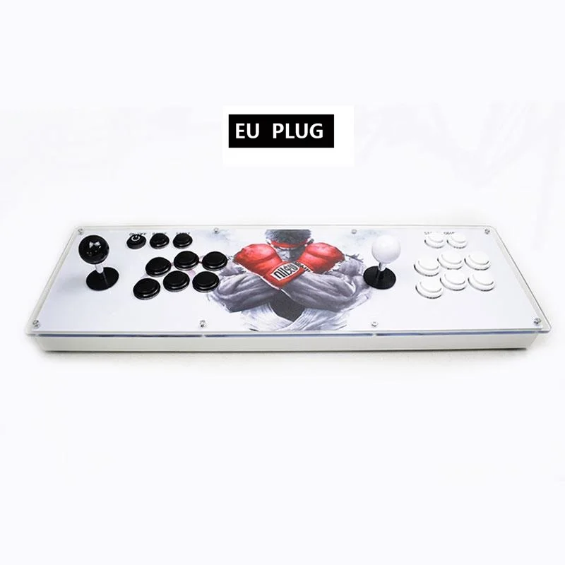 EU PLUG Pandora's Box 9D 2500 аркадная игровая консоль для ТВ ПК PS3 монитор Поддержка HDMI VGA USB с паузой Pandora видео аркадная машина - Цвет: EU PLUG