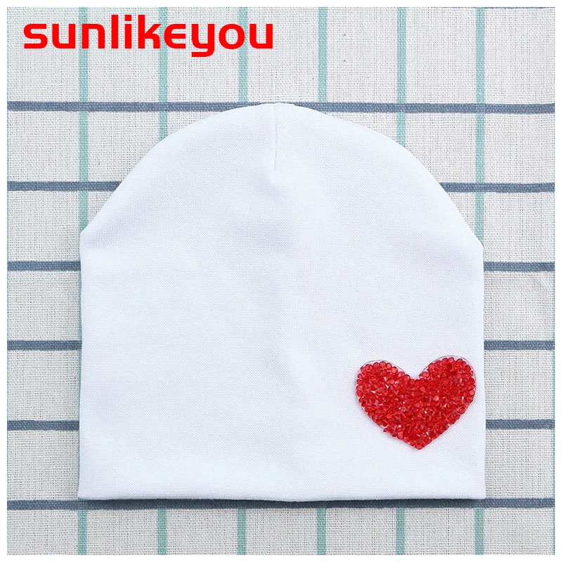 Sunlikeyou унисекс зимняя шапка для новорожденных мальчиков и девочек детская стразы