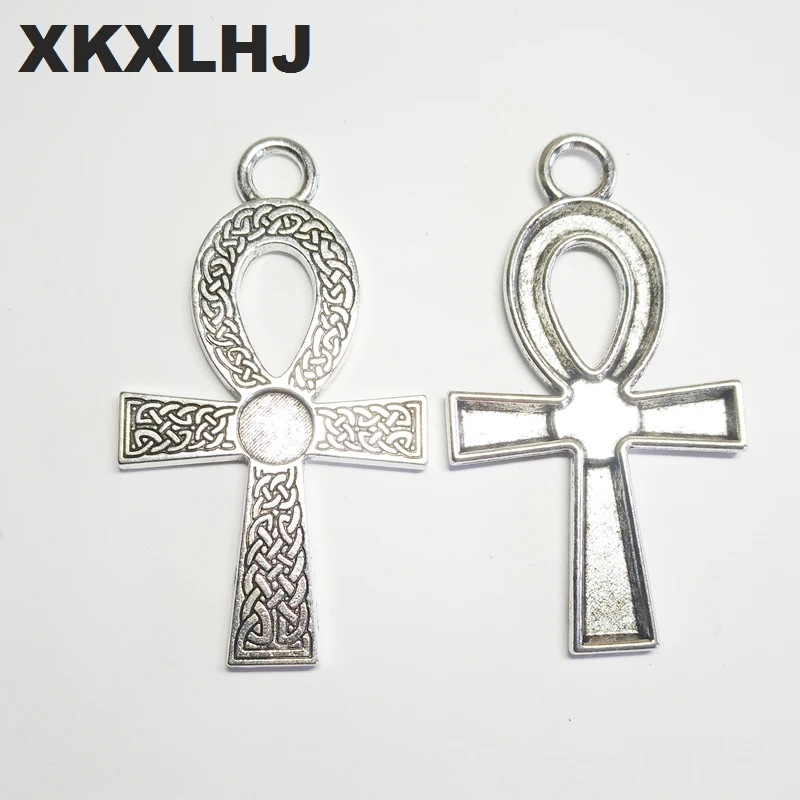 

XKXLHJ 10pcs Charms kitchen knife tool 46*26mm Tibetan Silver Plated Pendants Antique Jewelry Making DIY Handmade Craft