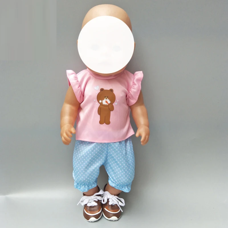 43 см детская кукла пуховик Одежда для 18 &quot43 bebe новорожденная oufits Кукла аксессуар