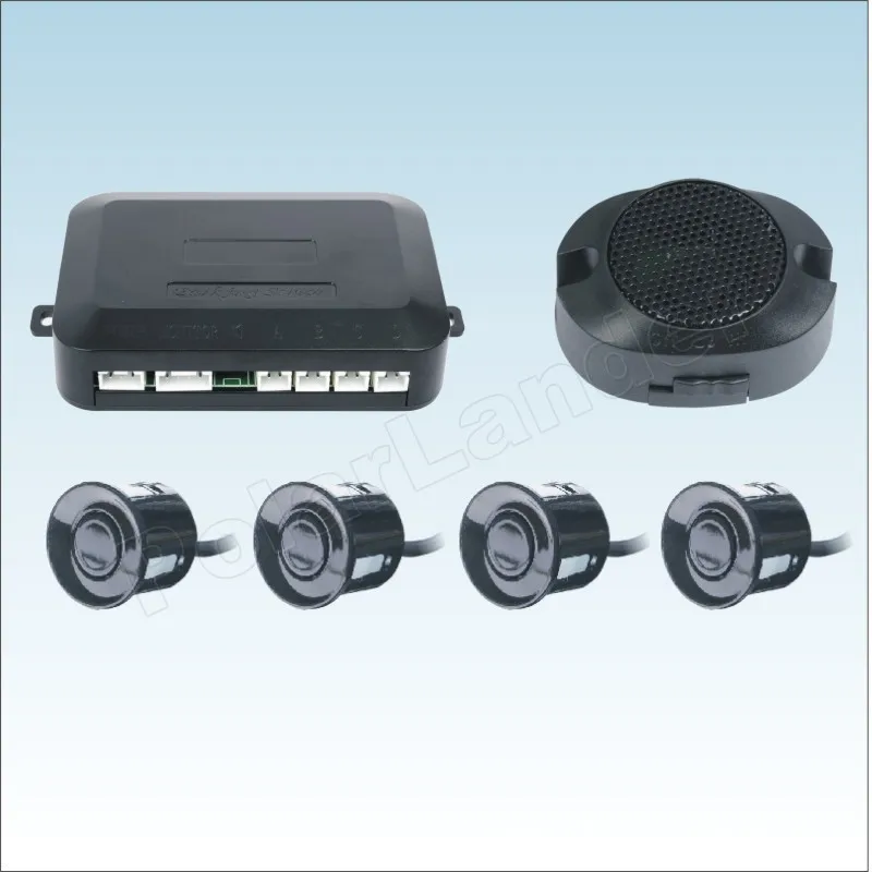 Car Parking Sensor Reverse Backup Radar sound alert System 4 Sensors Buzzer 44 colors car accessory 12V auto Parktronic | Автомобили и