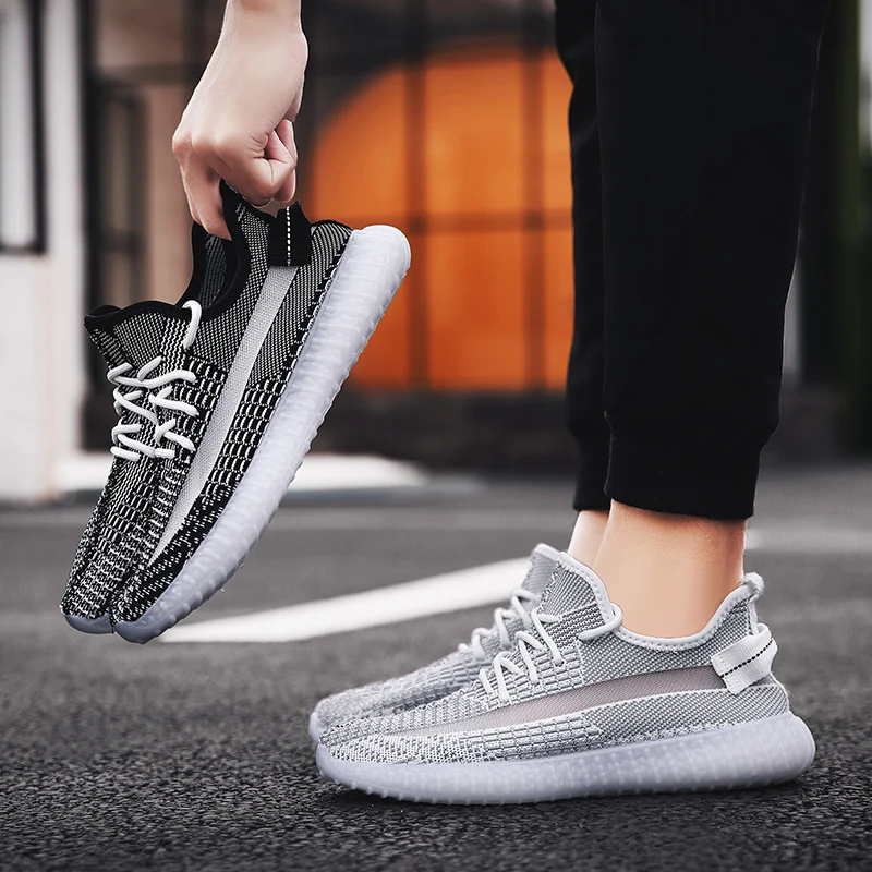 2019 новые освещенные спортивные мужские туфли кроссовки уличные дышащие на